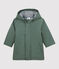 Warme Baby-Regenjacke mit Fleecefutter grün THUYA