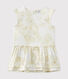 Baby-Mädchen-Kleid aus Baumwollvoile mit Print