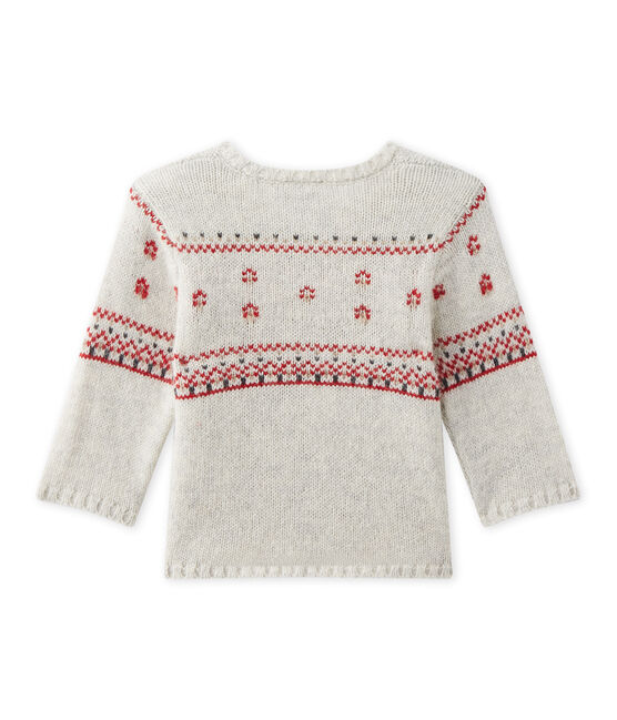 Unisex-Baby-Cardigan aus Jersey grau MONTELIMAR CHINE