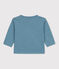 Langärmeliges Baby-T-Shirt aus Baumwolle blau ROVER