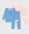 2er-Set Kinderpyjamas aus Baumwolle mit Sternen und Streifen variante 1
