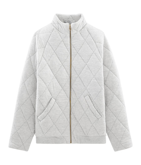 Blouson aus Doppeljersey für Damen grau BELUGA CHINE