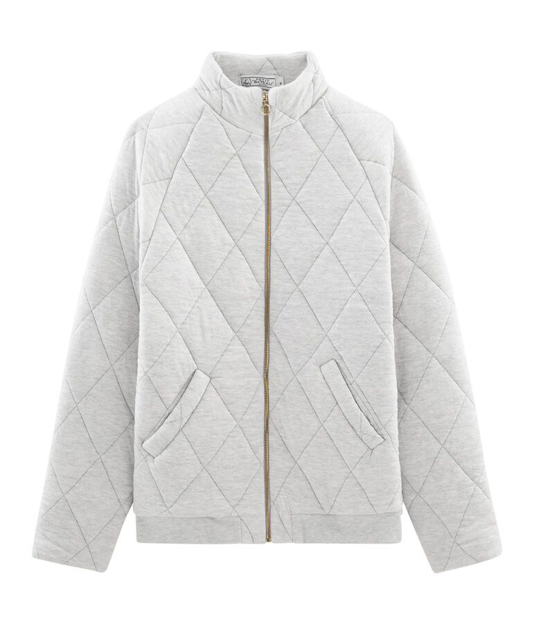 Blouson aus Doppeljersey f&uuml;r Damen grau