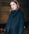 Cardigan-Jacke aus Doppeljersey für Damen schwarz NOIR/gelb DORE
