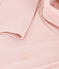 Kinder-Rollkragenshirt aus Baumwolle für Mädchen und Jungen rosa SALINE