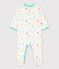 Baby-Strampler mit buntem Sternenmotiv weiss MARSHMALLOW/weiss MULTICO
