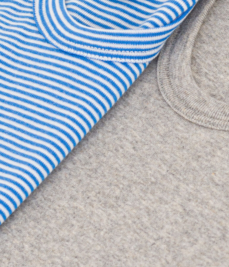 2er-Set Kinder-Tanktops aus Baumwolle vielfarbig