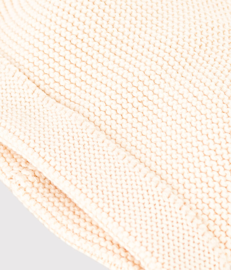 Strickm&uuml;tze naturfarben