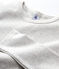 T-Shirt L’ICONIQUE aus Baumwolle mit rundem Ausschnitt für Damen grau BELUGA CHINE