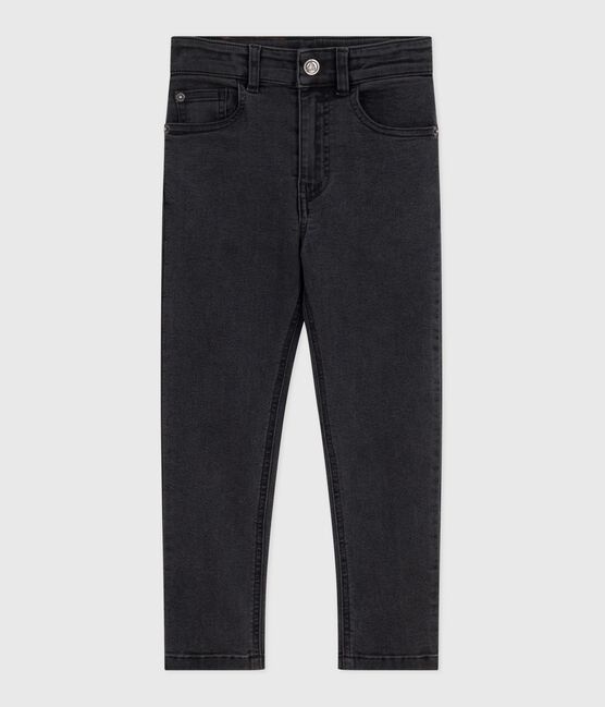 Kinder-Hose aus Denim schwarz NOIR DELAVE