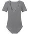 Damen-Body aus hauchzarter Baumwolle blau SMOKING/weiss LAIT