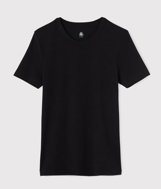 Kurz&auml;rmliges T-Shirt schwarz