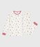 Kinder-Pyjama aus Baumwolle mit Paris-Motiven weiss MARSHMALLOW/weiss MULTICO