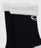 Warme Kindersocken blau SMOKING