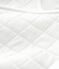 Baby-Cardigan aus gesteppter Bio-Baumwolle weiss MARSHMALLOW