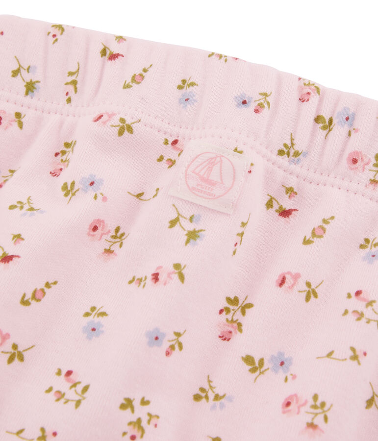 Unisex Baby Hose rosa VIENNE/weiss MULTICO