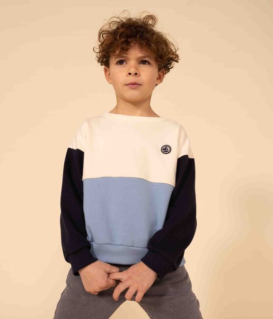 Sweatshirt aus Molton weiss AVALANCHE/ MULTICO
