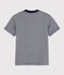 Kurzärmeliges Kinder-T-Shirt aus Baumwolle für Jungen blau SMOKING/weiss MARSHMALLOW
