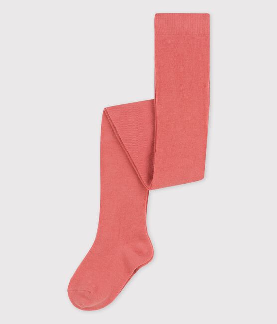 Strumpfhose aus Jersey für Mädchen rosa PAPAYE