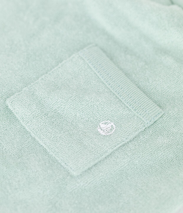 Baby-Shorts aus Frottee gr&uuml;n