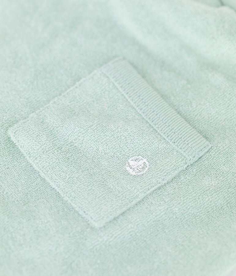 Baby-Shorts aus Frottee gr&uuml;n HERBIER