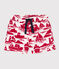Baby-Badeshorts aus recyceltem Material rot AVALANCHE/ ROUGE