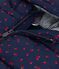 Lange Kinder-Winterjacke mit Muster blau SOIR/ MULTICO