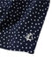 Bedrucktes Baby-Mädchen-T-Shirt blau SMOKING/weiss LAIT
