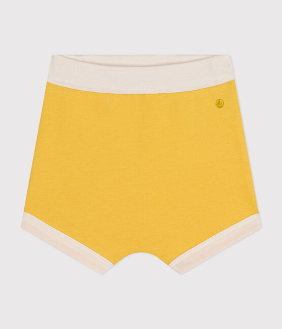 Baby-Shorts aus leichtem Molton gelb NECTAR