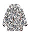 Gemusterte Regenjacke Mädchen weiss MARSHMALLOW/weiss MULTICO