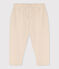 Baby-Hose aus Molton naturfarben AVALANCHE