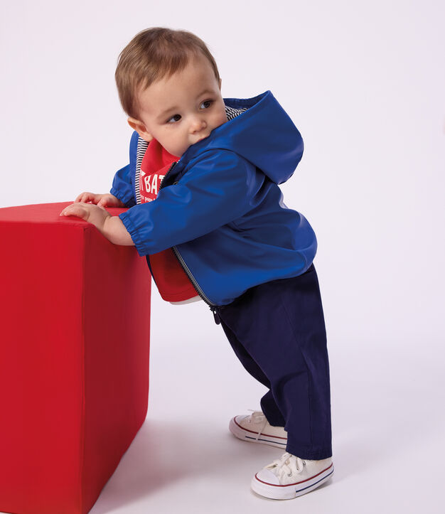 Baby-Jacke aus einfarbigem PU PERSE