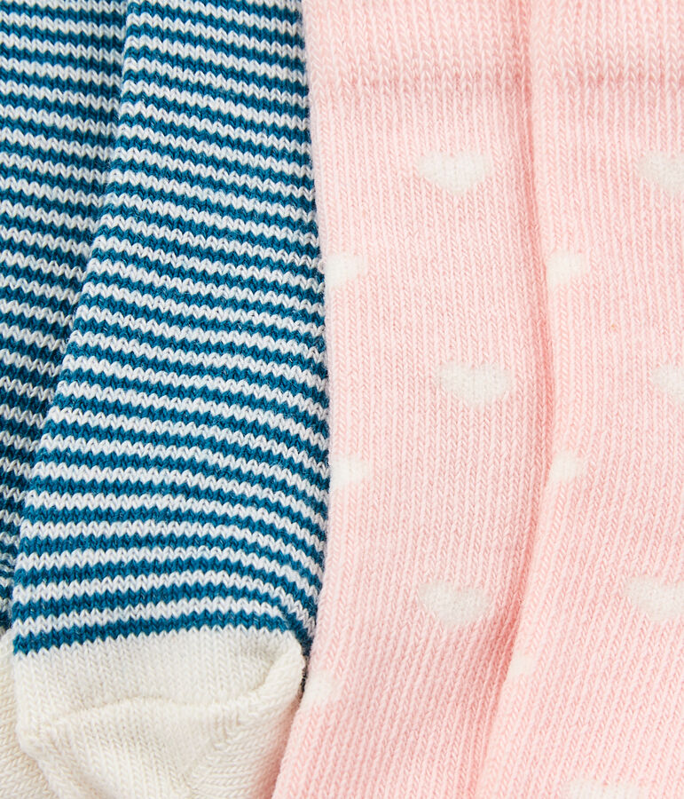 2er-Set Baby-Socken vielfarbig