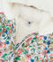 Gesteppter Baby-Anorak. weiss MARSHMALLOW/weiss MULTICO