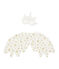 Accessoires für kleine Mädchen weiss MARSHMALLOW/gelb OR