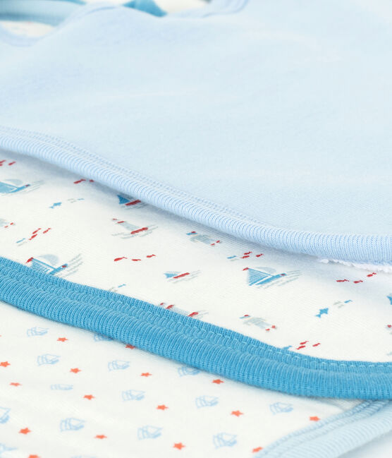 Überraschungstüte mit 3 Baby-Lätzchen für Jungen variante 1