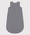 Gestreifter Babyschlafsack aus Baumwolle, TOG 0,5 blau SMOKING/weiss MARSHMALLOW