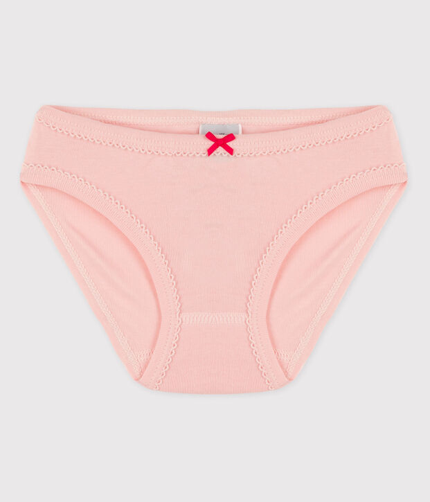 Baumwoll-Slips f&uuml;r M&auml;dchen rosa