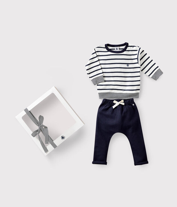 Baby-Geschenkset T-Shirt und Hose vielfarbig