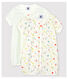 2er-Set Baby-Overalls aus Bio-Baumwolle für Mädchen