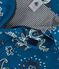 KLASSISCHE KINDER-REGENJACKE AUS RECYCELTEM MATERIAL blau BRASIER/weiss MULTICO