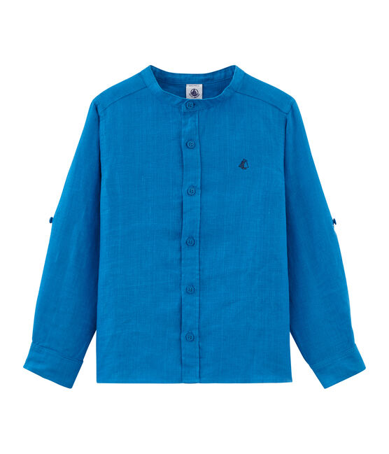 Kinderhemd Jungen blau RIYADH