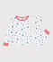 Kinder-Pyjama aus Baumwolle mit Sternen-Motiv weiss MARSHMALLOW/blau ALASKA