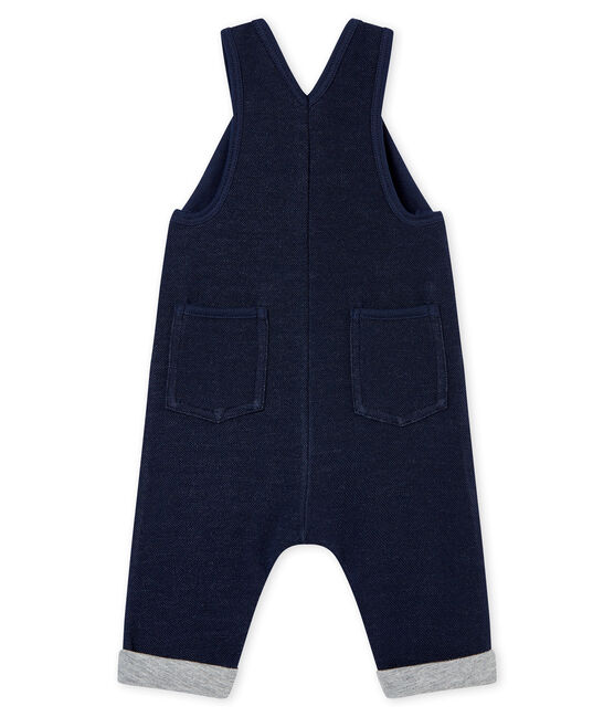 Baby Jungen Latzhose aus Jersey blau SMOKING