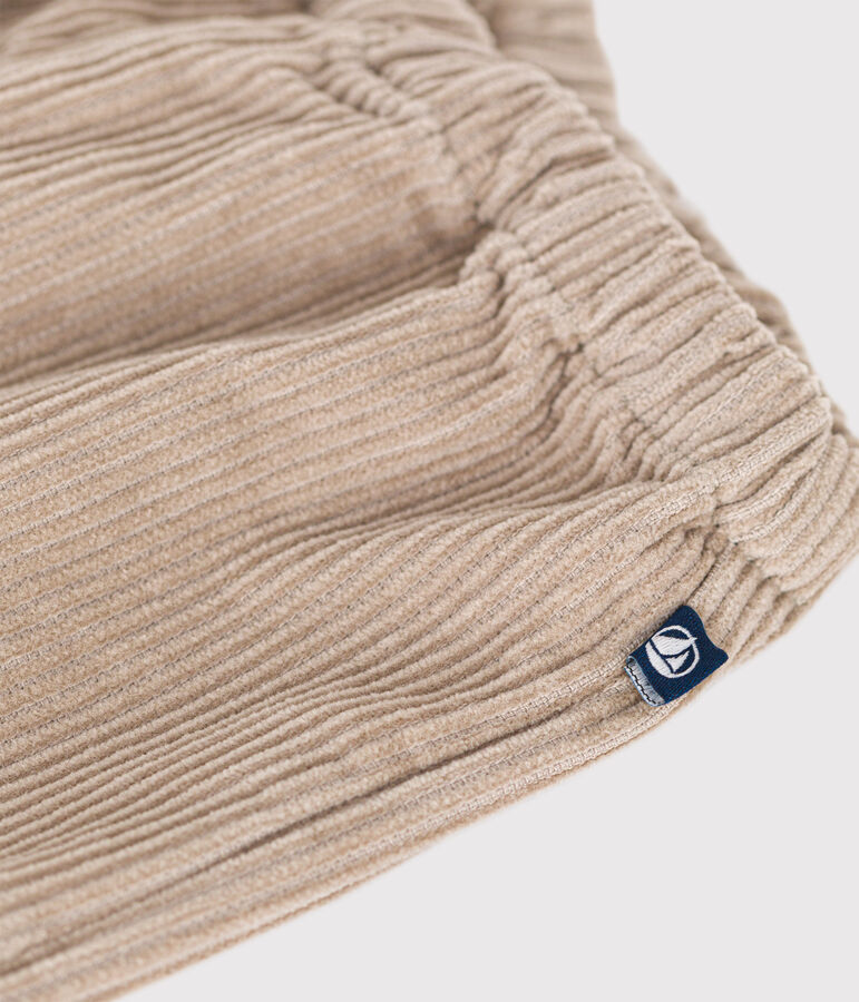 Baby-Hose aus Cord beige