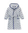 Jungen-Morgenmantel grau SUBWAY/blau LOGO