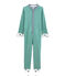 Langer Jungen Overall weiss MARSHMALLOW/weiss MULTICO