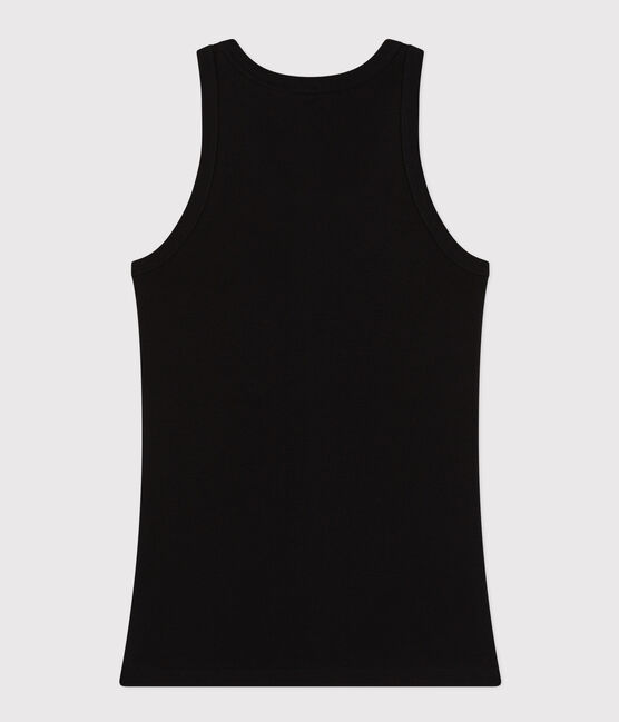 Tanktop aus Baumwolle für Damen schwarz NOIR