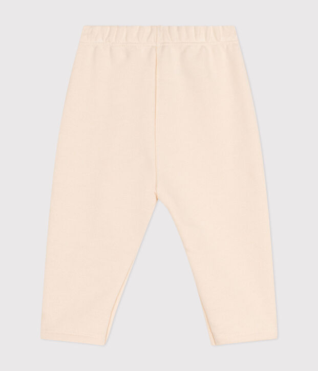 Baby-Hose aus Molton naturfarben