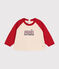 Baby-Sweatshirt aus leichtem Molton rot AVALANCHE/ AURORA